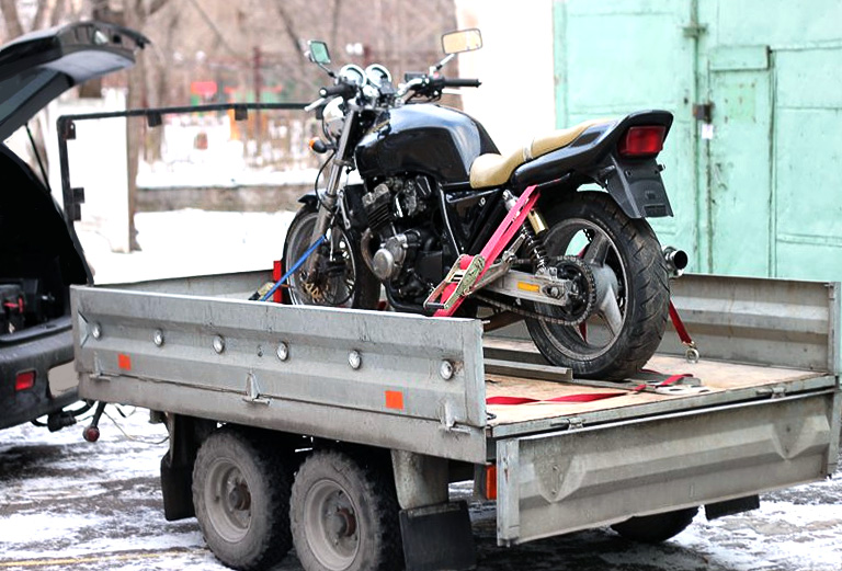 Перевозка мотоцикла по Сургуту