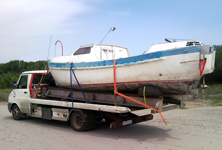 Доставка катера из Самары в Вологду