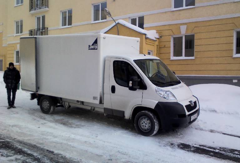 Перевозка мороженого из Губцево в Москва